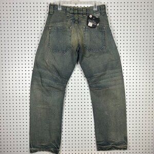 Crazee Wear Wide Leg Baggy Grunge Jeans 34x34 NWT USA Made Deadstock‎ Y2K Medium